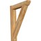 Ekena Millwork Traditional Slat Rough Sawn Outlooker, Western Red Cedar, 6"W x 28"D x 36"H OUT06X28X36TRA06RWR - alternate 1